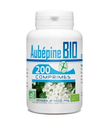 Aubépine Bio 400 mg 200 comprimes