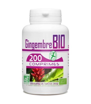 Gingembre Bio 400 mg 200 comprimes