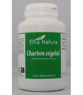 Charbon Végétal 210 mg 200 gélules