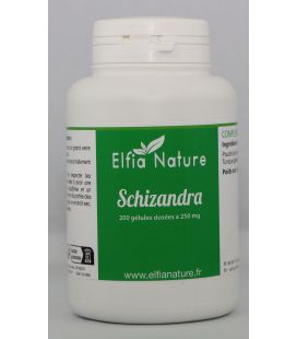 Schizandra 250 mg 200 gelules