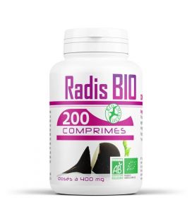 Radis noir Bio 400 mg 200 comprimes