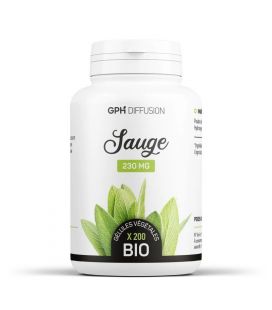 Sauge Bio 250 mg 200 gelules